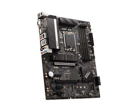 MSI PRO B660-A Motherboard, ATX - Intel 12th Gen Processors