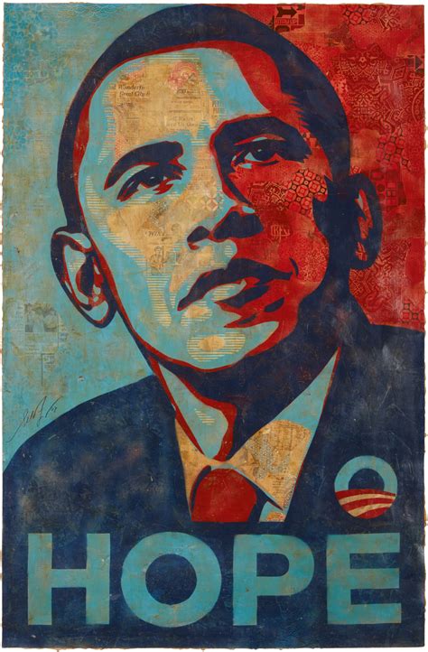 SHEPARD FAIREY | OBAMA HOPE | Contemporary Curated | 2020 | Sotheby's