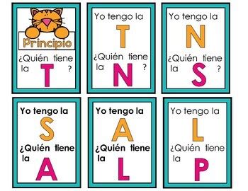 El alfabeto Spanish Alphabet Games by Mrs G Dual Language | TpT