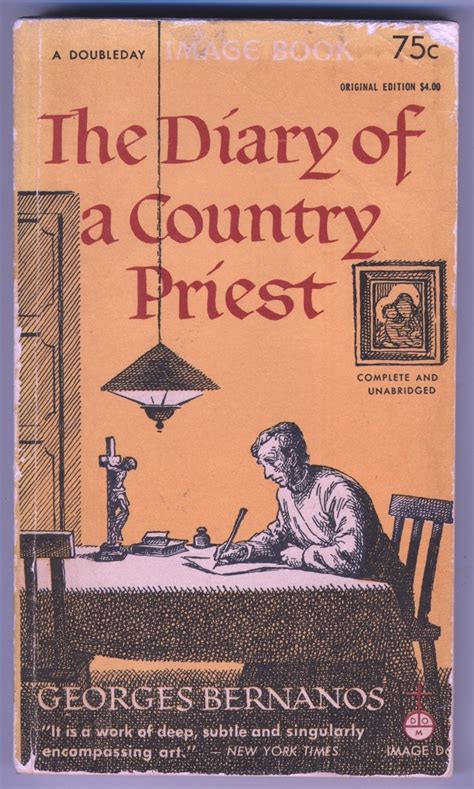 The Diary of a Country Priest (Paperback 1962): Georges Bernanos ...