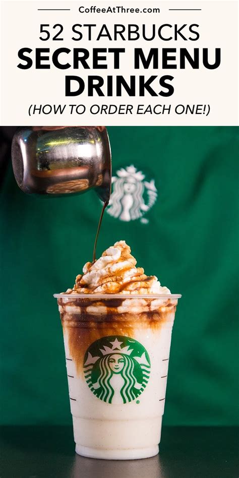 The BEST of Starbucks Secret Menu | Coffee recipes starbucks, Starbucks recipes, Starbucks ...