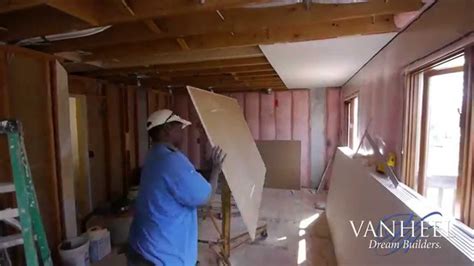 Sheetrock Installation - YouTube