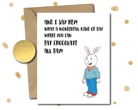 Easter card Arthur, funny easter card, easter card pack, easter bunny, buster, easter quotes ...