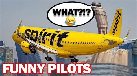 Flying Spirit Airlines be Like | Funny ATC Compilation #1 (Parody ...