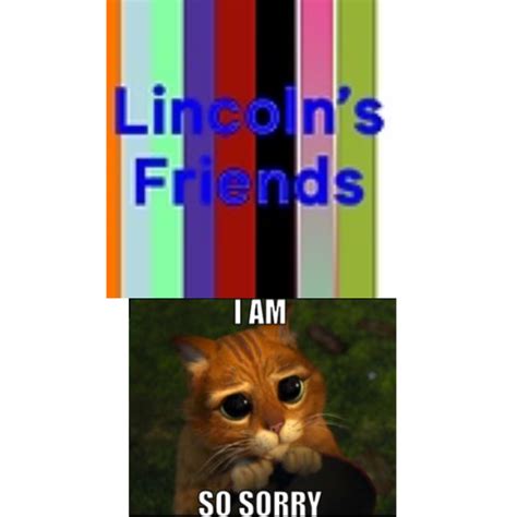 I'm Sorry LincolnsFriends by ComedyYesHorrorNo on DeviantArt