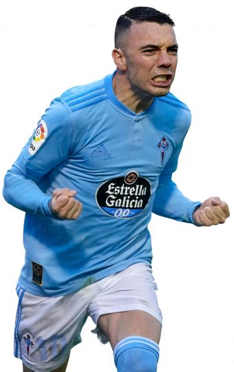 Iago Aspas Celta Vigo football render - FootyRenders