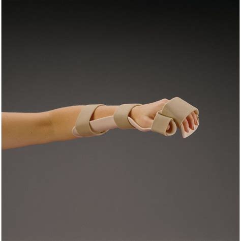 Rolyan Pre-formed Resting Pan Mitt Splint with Strapping | Performance Health