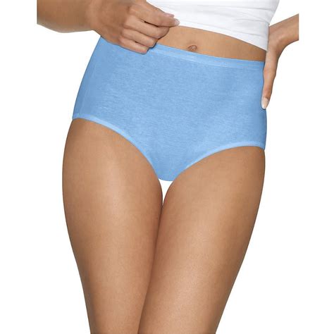 Hanes - Hanes Ultimate Women's Comfort Cotton Brief Underwear, 5-Pack ...