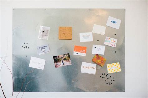 SHEET METAL MAGNETIC BOARD | Diy decor projects, Cool office space, Functional decor