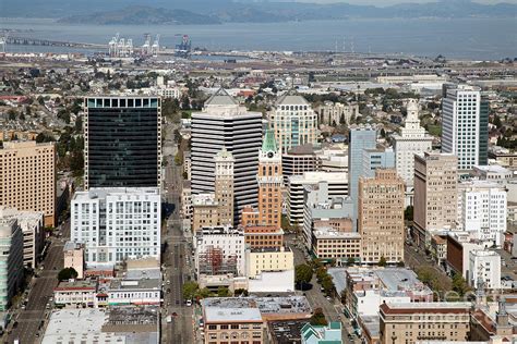 Downtown Oakland California Photograph by Bill Cobb - Fine Art America