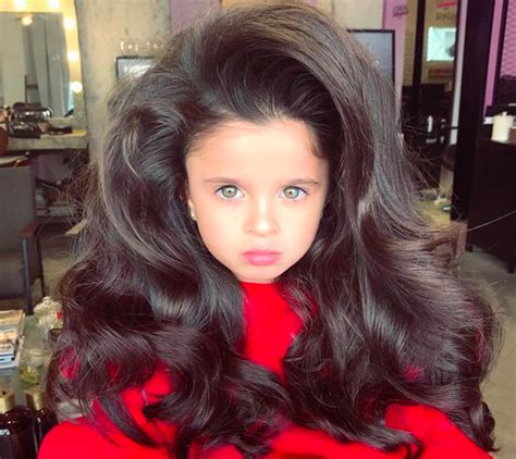 Mia Aflalo: 5 year old hair viral