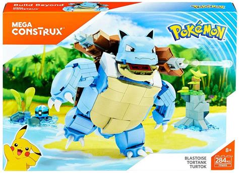 Pokmon Mega Construx Blastoise Set Mattel - ToyWiz