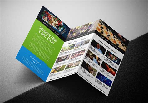 Tri Fold Brochure Template Psd Free Download