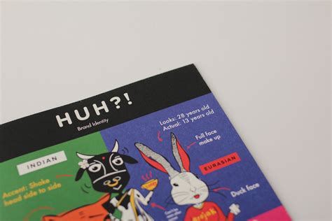 HUH?! - Brand Identity on Behance