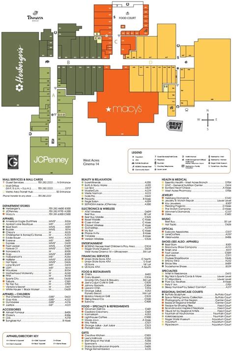 West Acres Shopping Center shopping plan | Arquitectura, Centro comercial, Disenos de unas