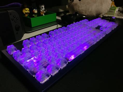 Blank Transparent Keycaps, Computers & Tech, Parts & Accessories, Computer Keyboard on Carousell