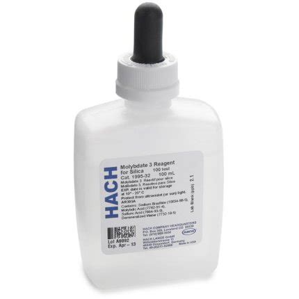 Molybdate 3 Reagent 100mL - Chemical Plus