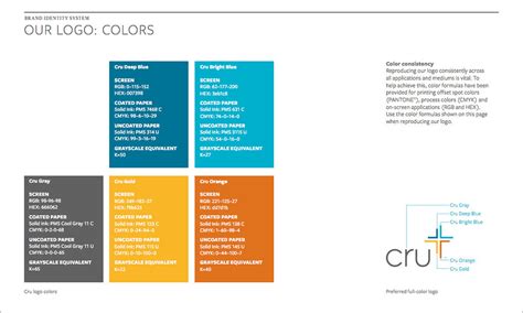 Cru Logo Style Guide | Colors with tech specs for Cru Logo | Cru - High School | Flickr