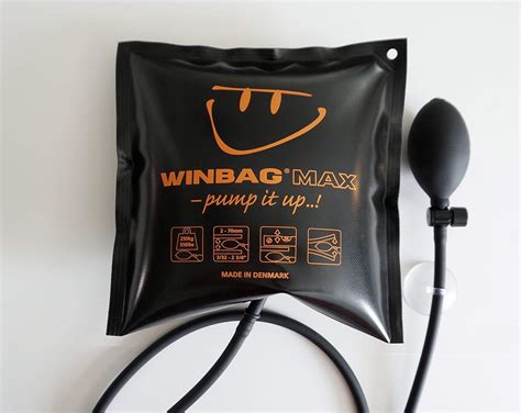 Amazon.com: WINBAG Win-Bag Air Wedge Max, Black, 250kg: Home Improvement