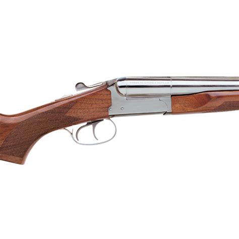 Stoeger Coach Gun Supreme Wood/Nickel 20 Gauge 3in Side By Side Shotgun - 20in - Nickel/Wood ...