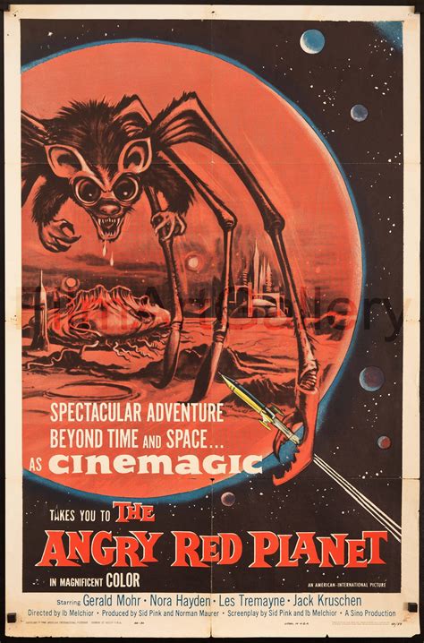 The Angry Red Planet Movie Poster | 1 Sheet (27x41) Original Vintage ...