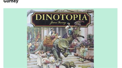 Gurney Journey: USA Today Recommends Dinotopia