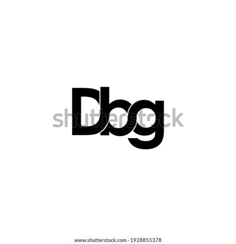 Dbg Letter Original Monogram Logo Design Stock Vector (Royalty Free ...