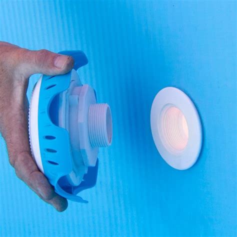 Blanc LED spot valve de retour piscine GRE LEDRW | Piscina y Spa