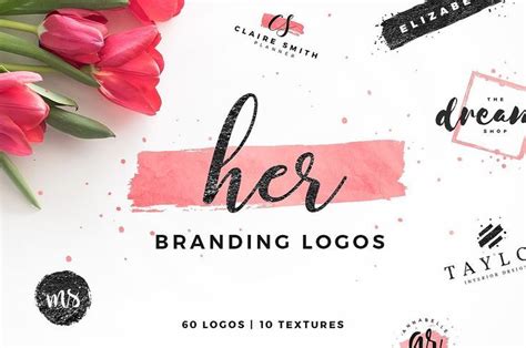 Her - Branding Logos | Feminine branding logo, Logo branding, Logo templates