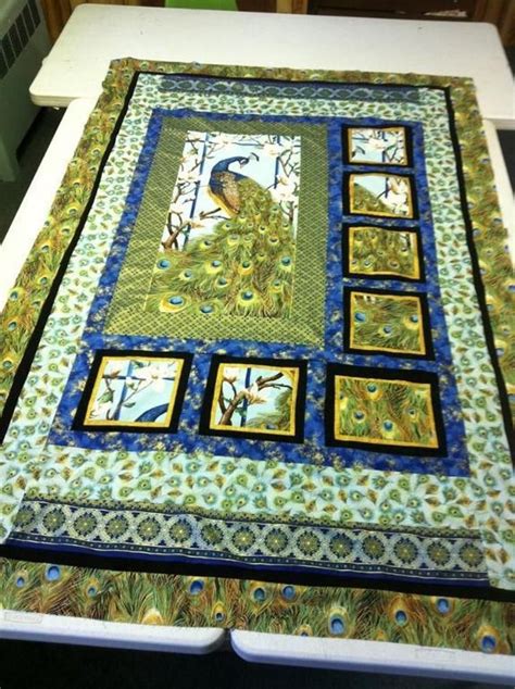 I HEART Peacocks | Craftsy | Wildlife quilts, Picture quilts, Animal quilts