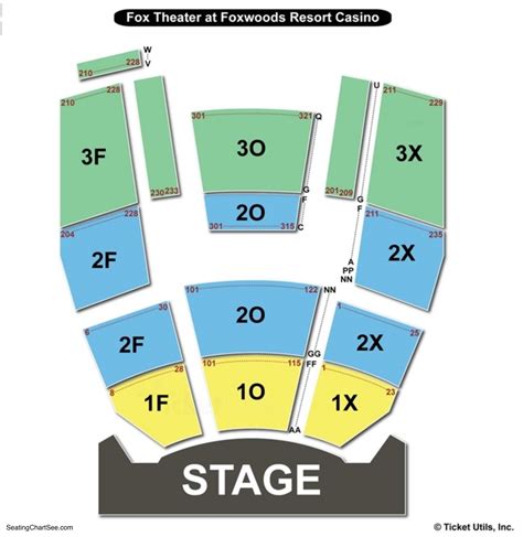 Fox Theatre Tucson Seating Chart