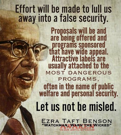 Ezra Taft Benson Quotes - ShortQuotes.cc