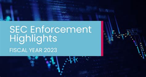 SEC Enforcement Highlights 2023