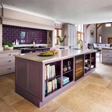 31+ Purple Kitchen Ideas With Real Personality in 2022 | Houszed