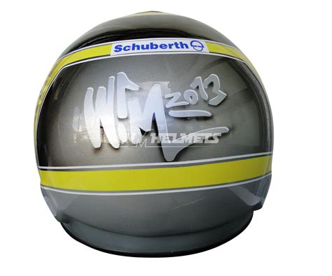 NICO ROSBERG 2013 F1 REPLICA HELMET FULL SIZE - CM Helmets