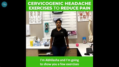 Cervicogenic Headache Exercises to Reduce Pain - MyPhysio MyHealth