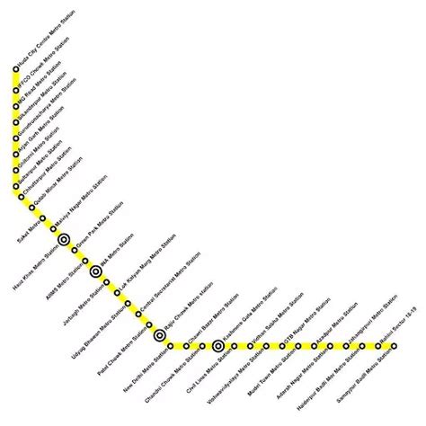 Delhi Metro Yellow Line: Map, Route, Stations List and Benefits 2024