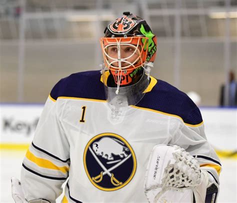 Sabres goalie prospect Ukko-Pekka Luukkonen learning pro game - Buffalo ...