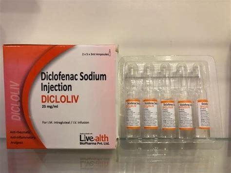 Diclofenac Injection Grade: Pharma at Best Price in Surat | Salvavidas Pharmaceutical Pvt. Ltd.