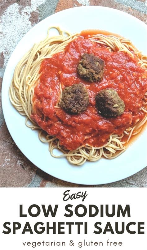 Low Sodium Spaghetti Sauce Recipe (No Salt Added)