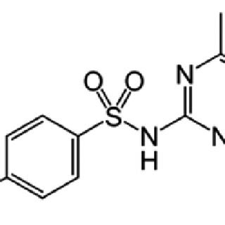 Chemical structure of sulfamethazine. | Download Scientific Diagram