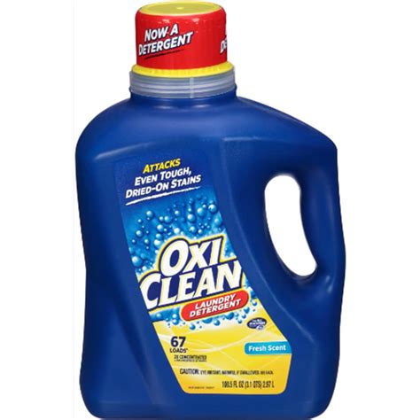 Shop OxiClean 100.5-fl oz Fresh Scent HE Laundry Detergent at Lowes.com