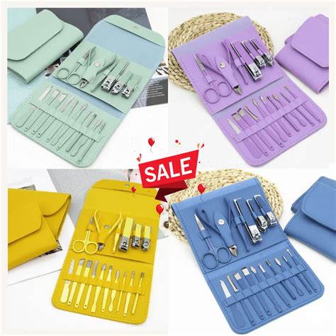 Stainless Steel Nail Clippers Set(16 Pcs) – Reinsho