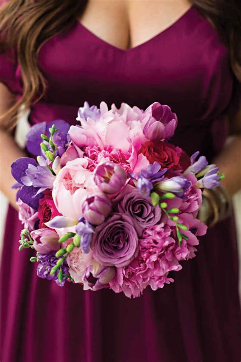 Magenta Colour Theme For A Wedding | ElegantWedding.ca | Purple wedding ...