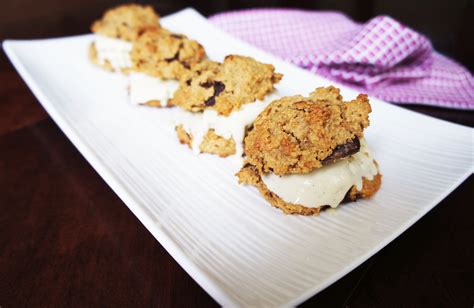 Chocolate Chunk French Vanilla Ice Cream Sandwiches - Kristen Boehmer