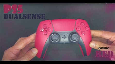 PS5 : SONY DUALSENSE || COSMIC RED || WIRELESS CONTROLLER || UNBOXING ...