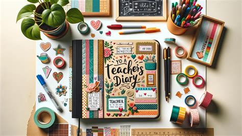 Easy and Creative Teacher Diary Decoration Ideas