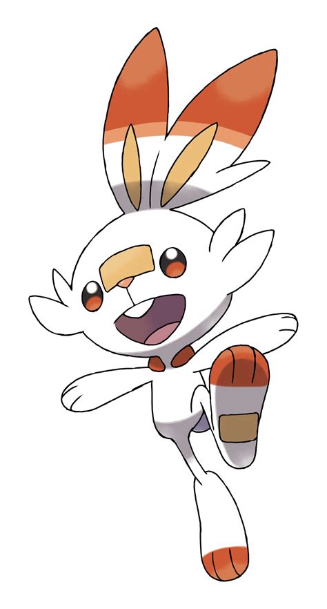 Pokemon Images: Pokemon Sword And Shield Scorbunny Evolutions Official