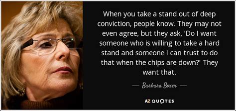 TOP 25 QUOTES BY BARBARA BOXER (of 104) | A-Z Quotes