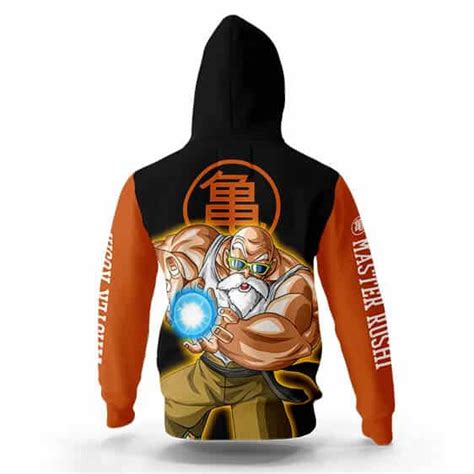 DBZ Turtle Hermit Master Roshi Art Dope Hoodie